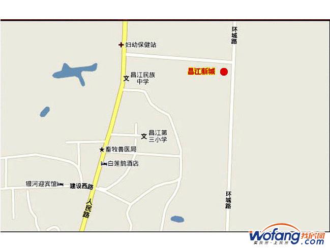 昌江新城交通图