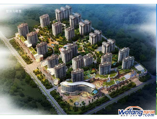 昌江新城鸟瞰图