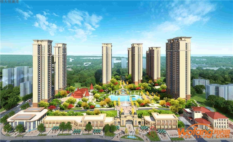 恒大悦澜湾效果图