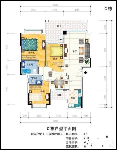 三亚东岸假日户型图 居[1 二居[5 三居[1]