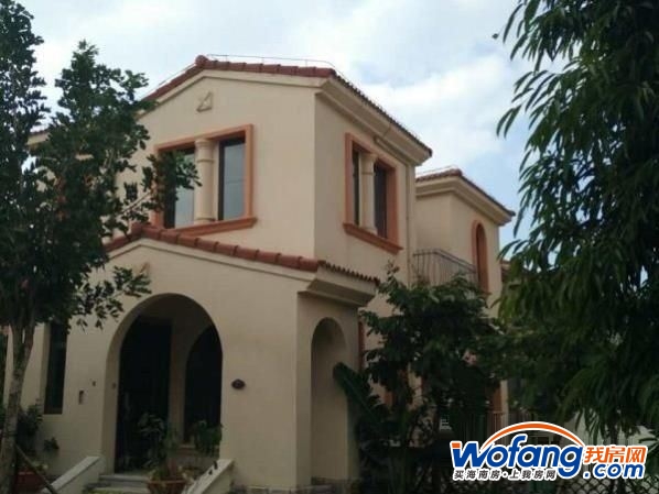 海口西海岸鲁能海蓝福源双拼别墅花园80平方