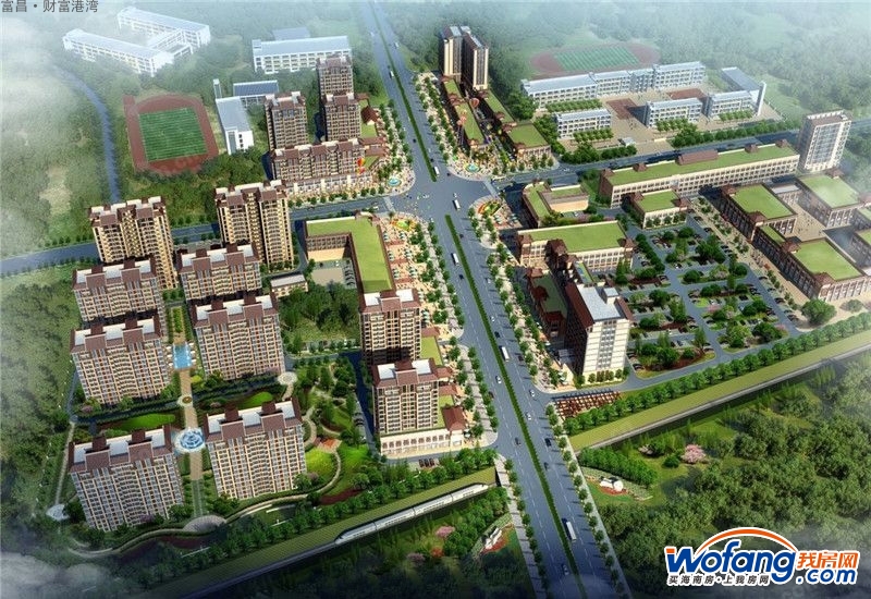 养老居所 宜居生态 投资地产富昌·财富港湾A