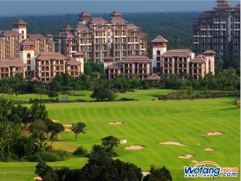 观澜湖观园 2梯2户板楼 南北通透 零公摊 高尔