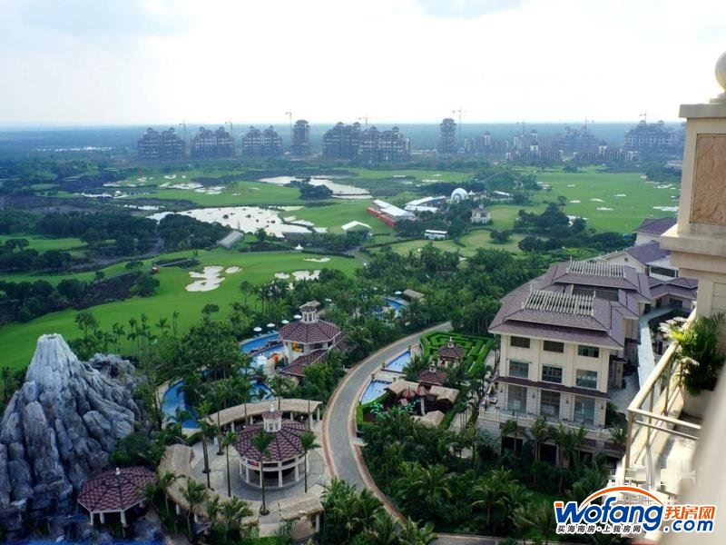 观澜湖观园 2梯2户板楼 南北通透 零公摊 高尔