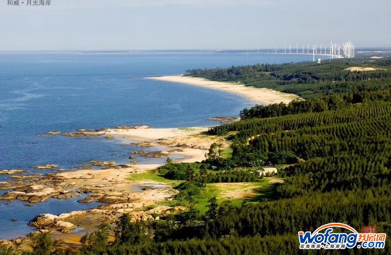 文昌一线海景富力月亮湾,世贸怒放海旁和威·月光海岸