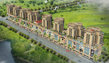 美伦河广场阳春三月钜惠来袭 折后约81.0-100.8万/套